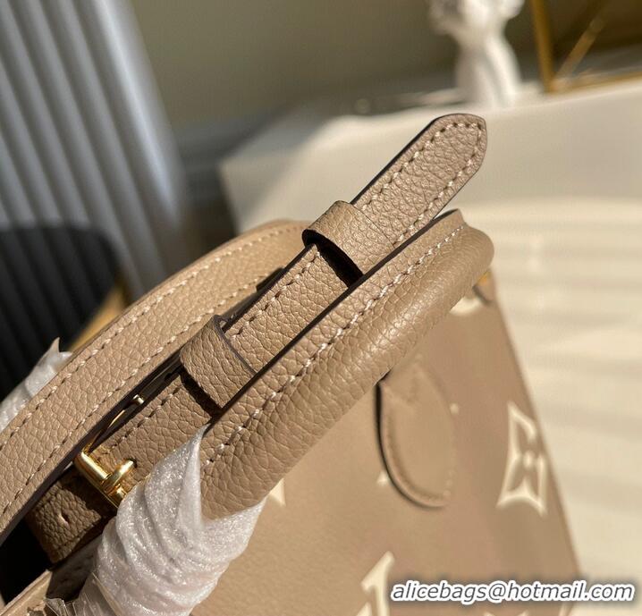 Super Quality Louis Vuitton ONTHEGO Original Leather PM M45779 Gray