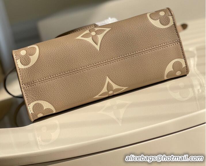 Super Quality Louis Vuitton ONTHEGO Original Leather PM M45779 Gray