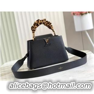 Top Quality Louis Vuitton CAPUCINES PM M48865 black