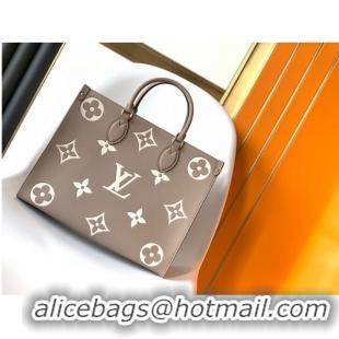 Discount Louis Vuitton ONTHEGO Original Leather MM M45494 Gray