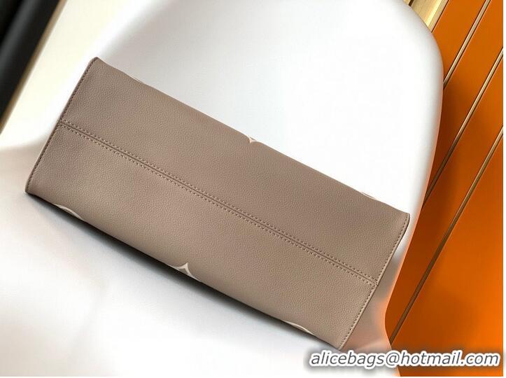 Discount Louis Vuitton ONTHEGO Original Leather MM M45494 Gray