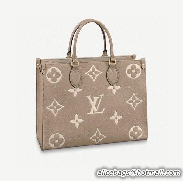 Discount Louis Vuitton ONTHEGO Original Leather MM M45494 Gray