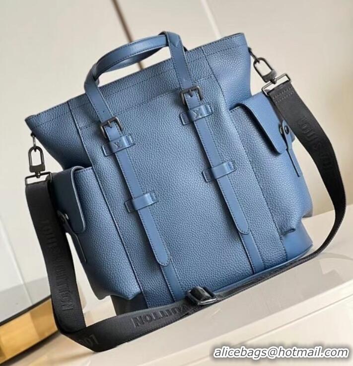 Buy Discount Louis Vuitton CHRISTOPHER TOTE M58479 BLUE