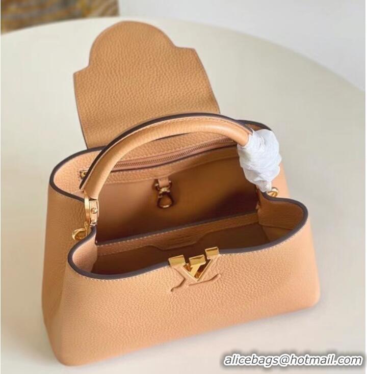 Buy Classic Louis vuitton CAPUCINES MM M59227 apricot