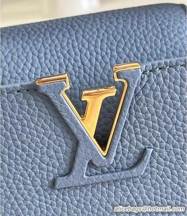 Top Quality Louis Vuitton CAPUCINES MINI M58586 Dusk Blue