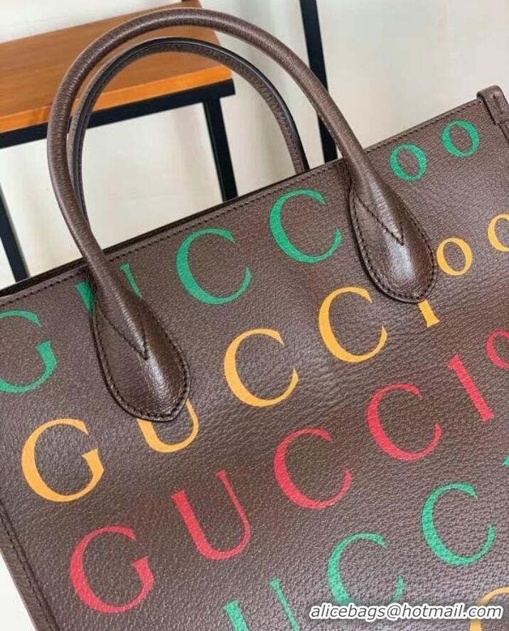 Fashion Discount Gucci medium tote bag 680956 brown