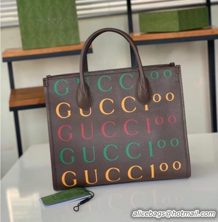 Fashion Discount Gucci medium tote bag 680956 brown