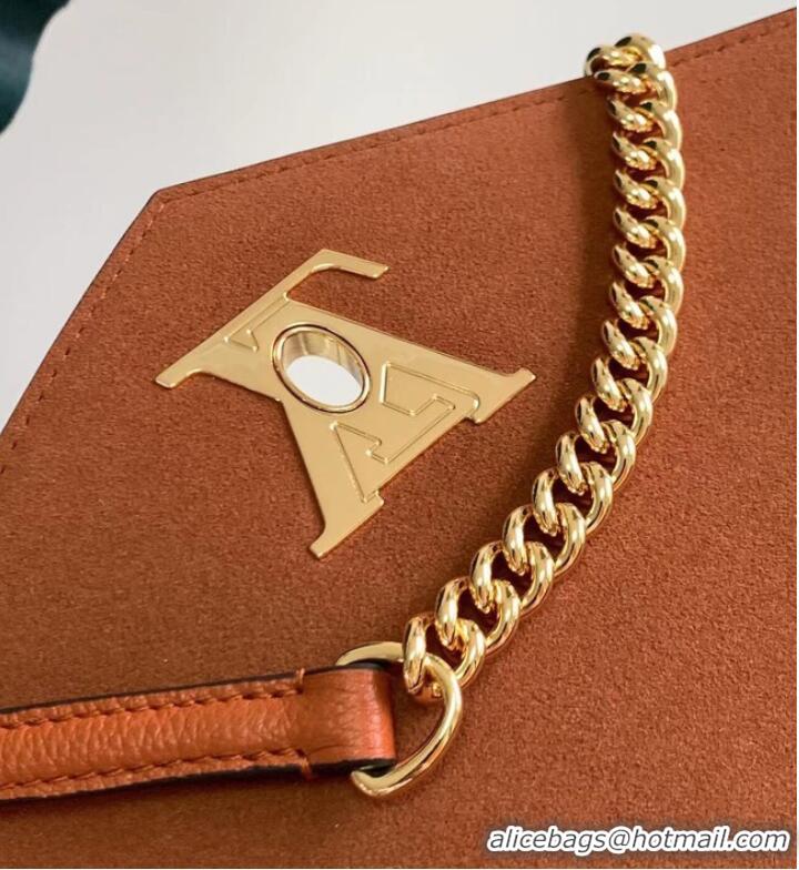 Luxury Classic Louis Vuitton MYLOCKME CHAIN BAG M51418 Caramel Brown