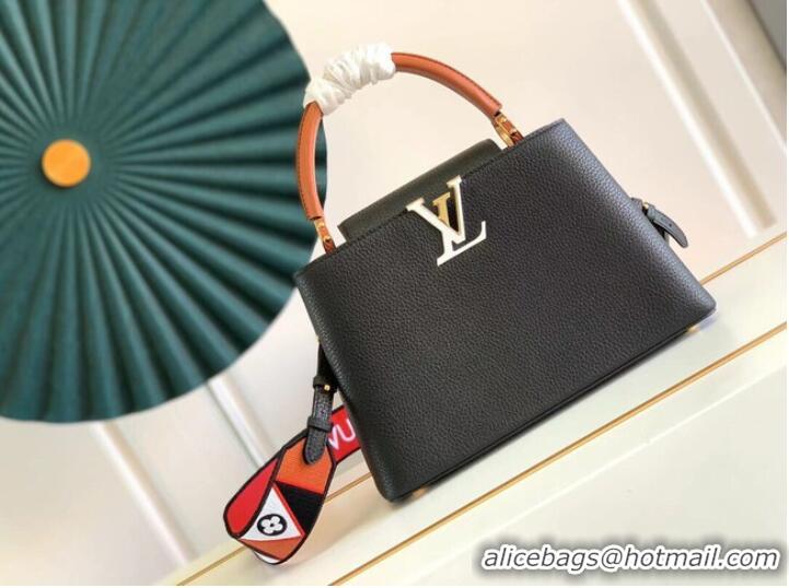 Top Quality Louis Vuitton CAPUCINES MM M58608 Black