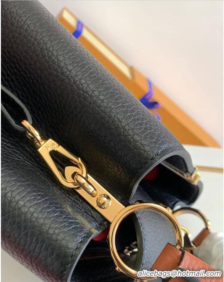 Top Quality Louis Vuitton CAPUCINES MM M58608 Black