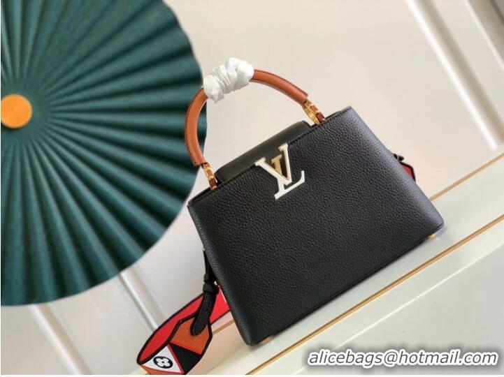 New Fashion Louis Vuitton CAPUCINES BB M59266 Noir & Rouge