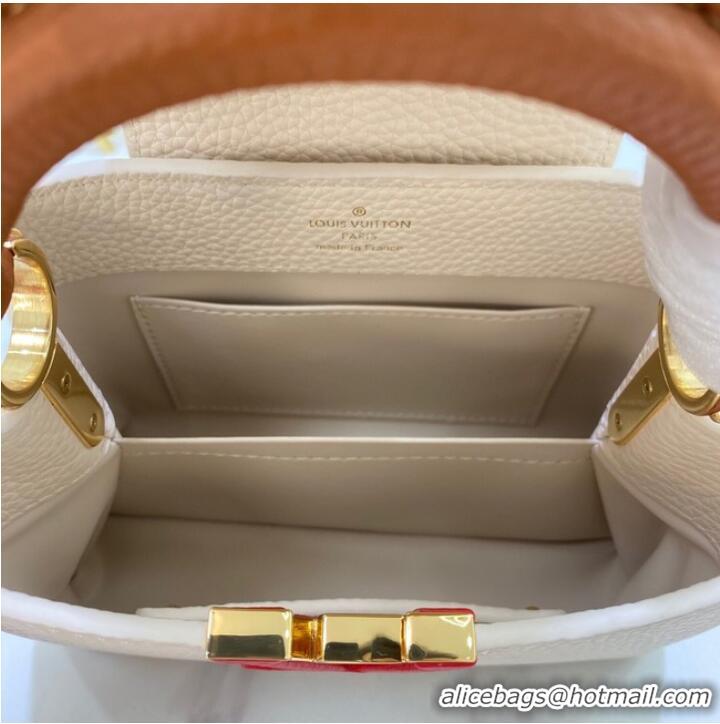 Cheapest Louis Vuitton CAPUCINES BB M59266 Beige