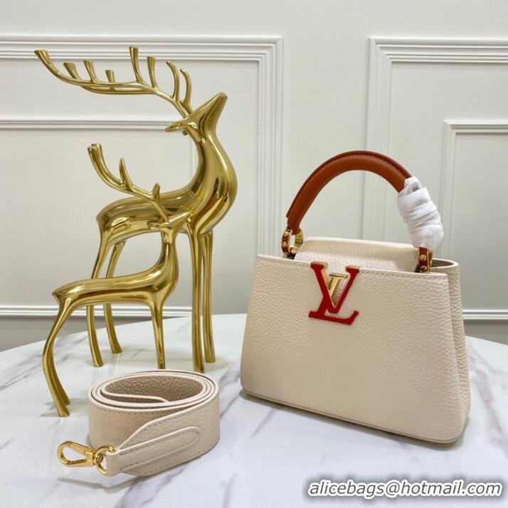 Cheapest Louis Vuitton CAPUCINES BB M59266 Beige