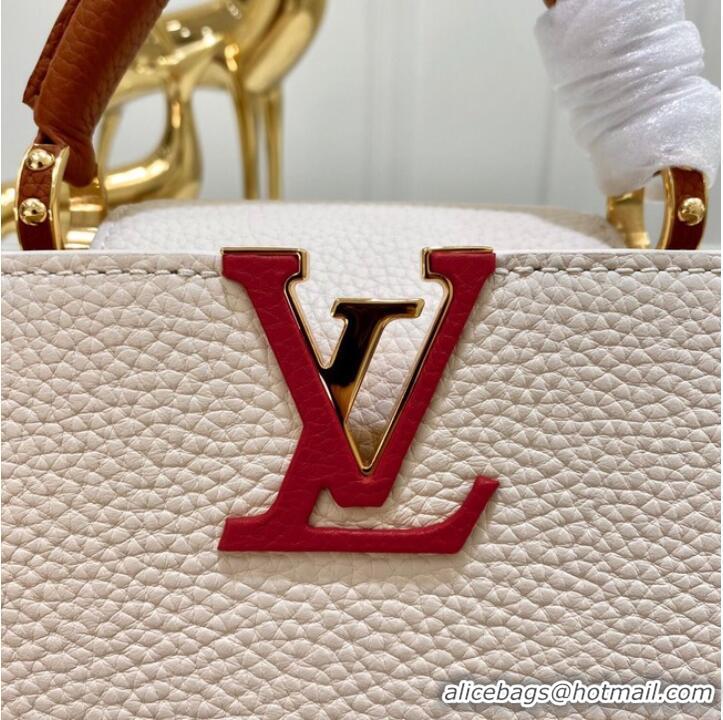 Cheapest Louis Vuitton CAPUCINES BB M59266 Beige