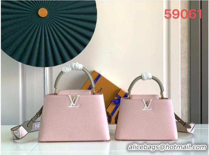 New Style Louis Vuitton CAPUCINES MM M58608 pink