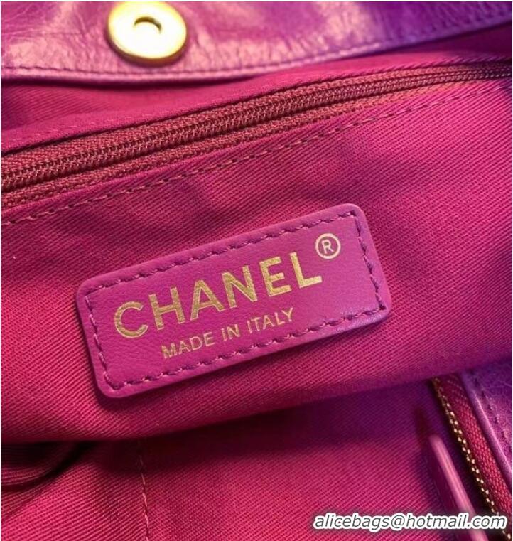 Modern Classic Chanel Original Oil Wax Leather Calfskin Cable Shopping Bag A67088 rose