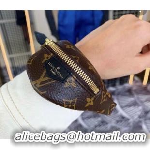 Good Taste Louis Vuitton Monogram Canvas Mini Wrist bag M12586