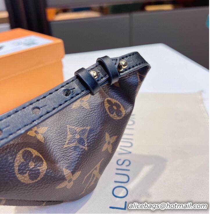 Good Taste Louis Vuitton Monogram Canvas Mini Wrist bag M12586