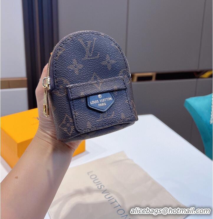 Popular Style Louis Vuitton Monogram Canvas Mini Wrist Bag M12587