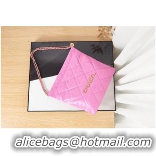 Top Quality Chanel SHOPPING BAG Calfskin & Gold-Tone Meta AS3261 rose