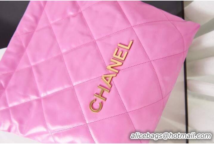 Top Quality Chanel SHOPPING BAG Calfskin & Gold-Tone Meta AS3261 rose