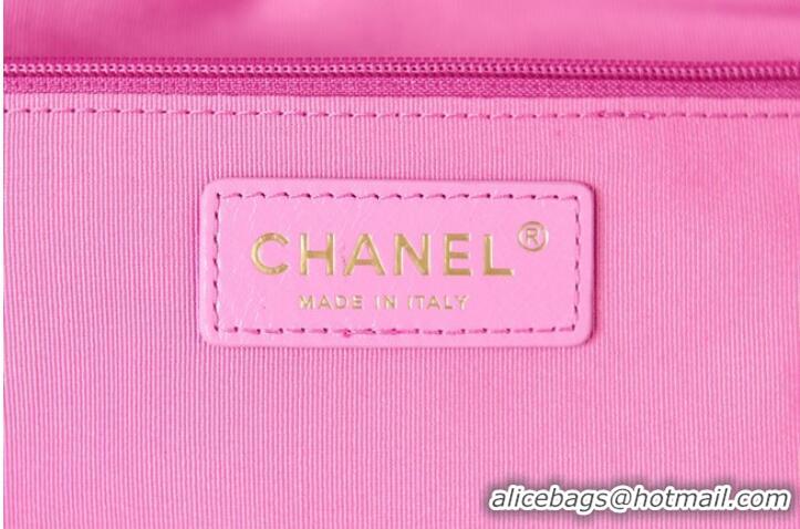 Top Quality Chanel SHOPPING BAG Calfskin & Gold-Tone Meta AS3261 rose