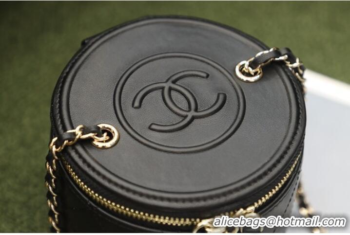 Buy Discount Chanel Original mini classic chain box handbag SS2021 black