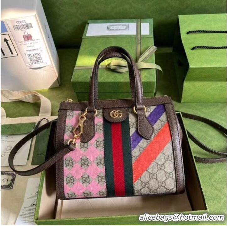 Most Popular Gucci Ophidia small tote bag 547551 Brown