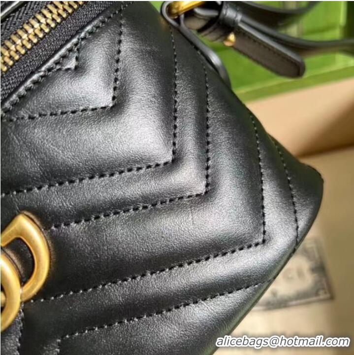 Super Quality Gucci GG Marmont mini bag 672253 black