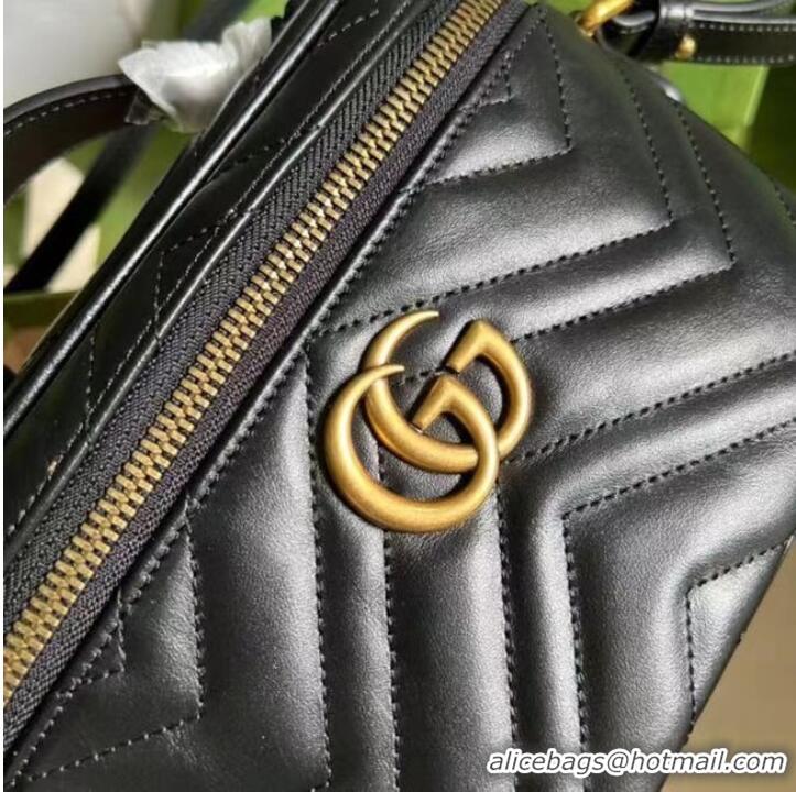 Super Quality Gucci GG Marmont mini bag 672253 black