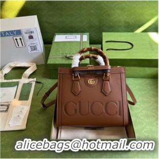 Market Sells Gucci Diana small tote bag A660195 Brown