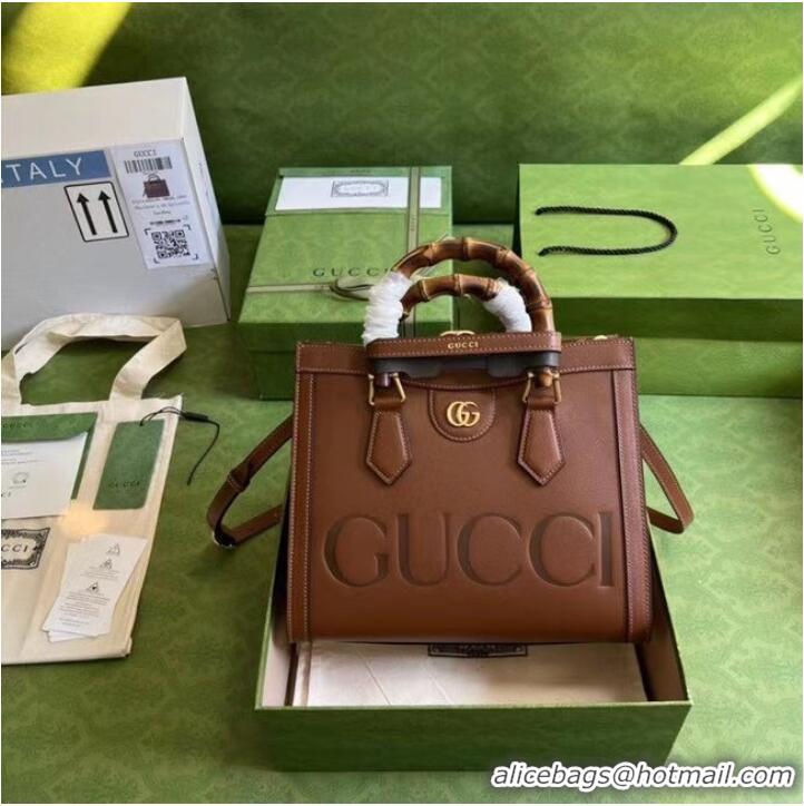 Market Sells Gucci Diana small tote bag A660195 Brown