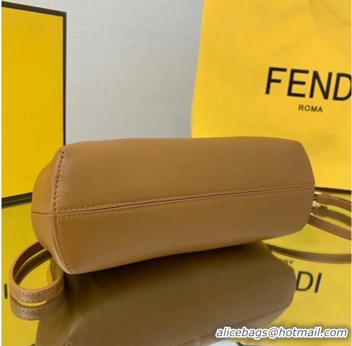 Super Quality FENDI FIRST SMALL leather bag 8BP129A Caramel