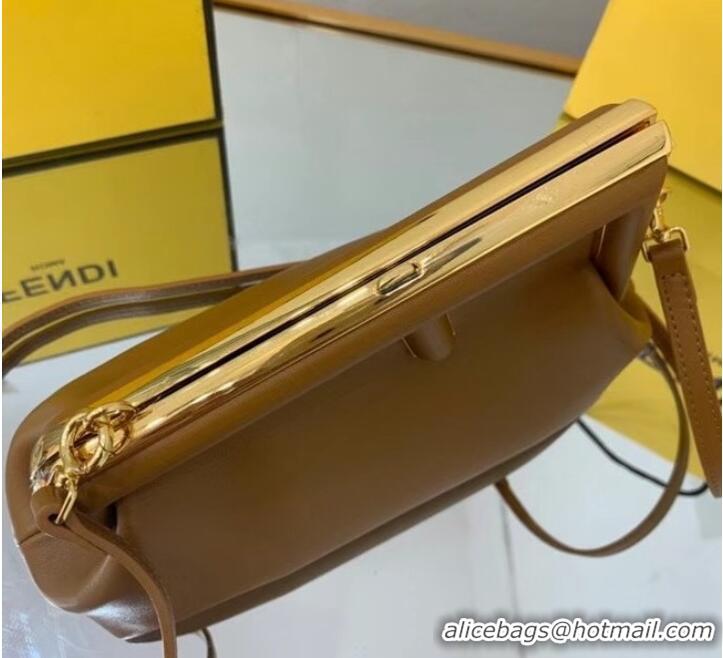 Super Quality FENDI FIRST SMALL leather bag 8BP129A Caramel