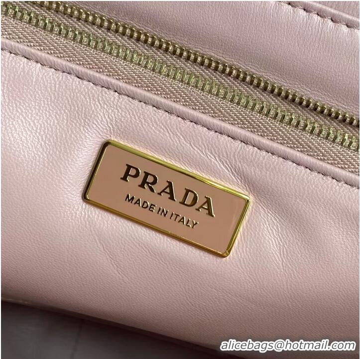 Modern Classic Prada Padded nappa leather shoulder bag 1BD306 pink