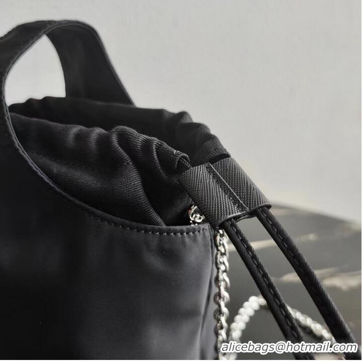 Super Quality Prada Re-Nylon and Saffiano leather shoulder bag 1AG036 black