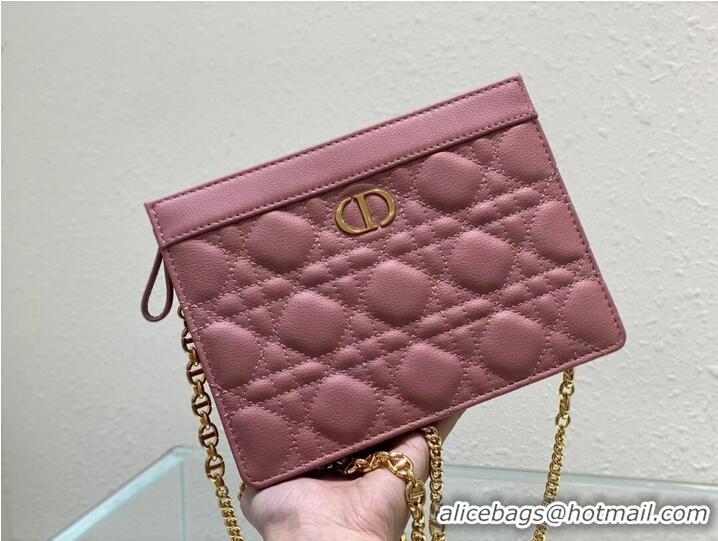 Pretty Style DIOR MINI BOBBY BAG Gradient Cannage Lambskin C4106 pink