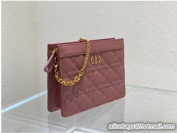 Pretty Style DIOR MINI BOBBY BAG Gradient Cannage Lambskin C4106 pink