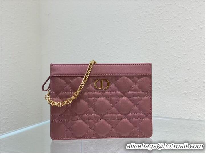 Pretty Style DIOR MINI BOBBY BAG Gradient Cannage Lambskin C4106 pink