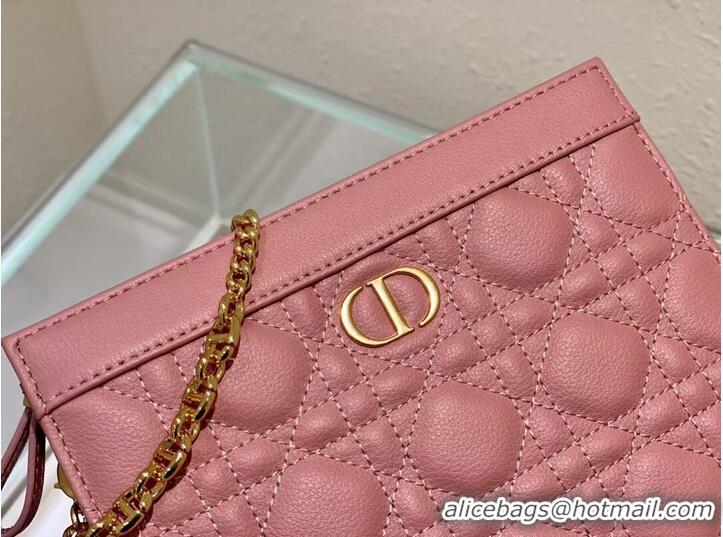 Pretty Style DIOR MINI BOBBY BAG Gradient Cannage Lambskin C4106 pink