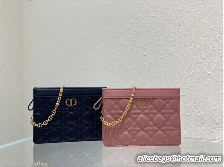 Pretty Style DIOR MINI BOBBY BAG Gradient Cannage Lambskin C4106 pink