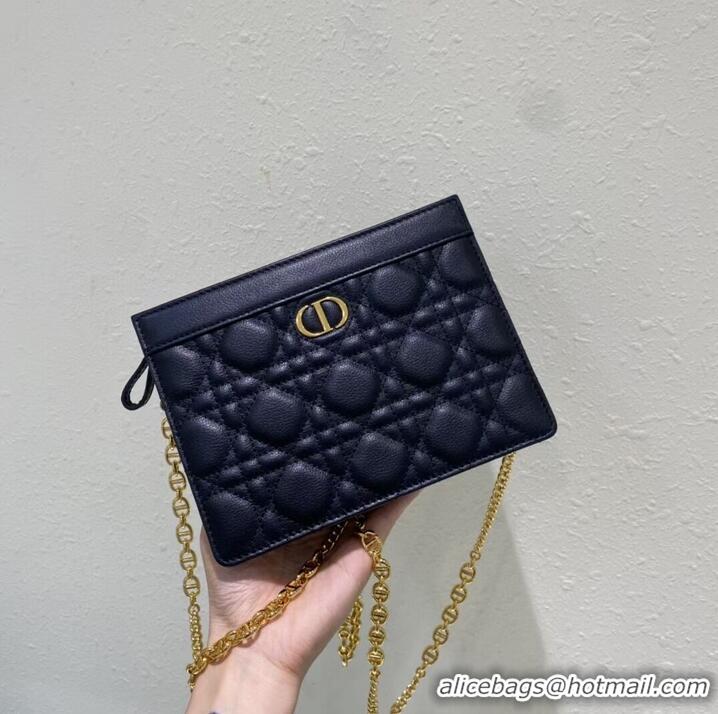 Unique Grade DIOR MINI BOBBY BAG Gradient Cannage Lambskin C4106 black