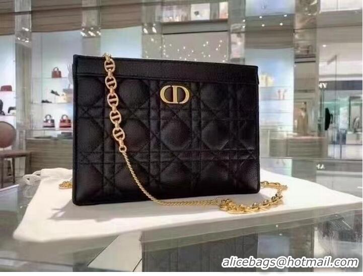 Unique Grade DIOR MINI BOBBY BAG Gradient Cannage Lambskin C4106 black