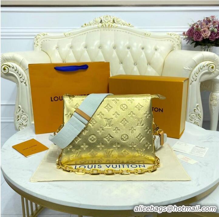 Grade Quality Louis Vuitton COUSSIN PM M57793 gold