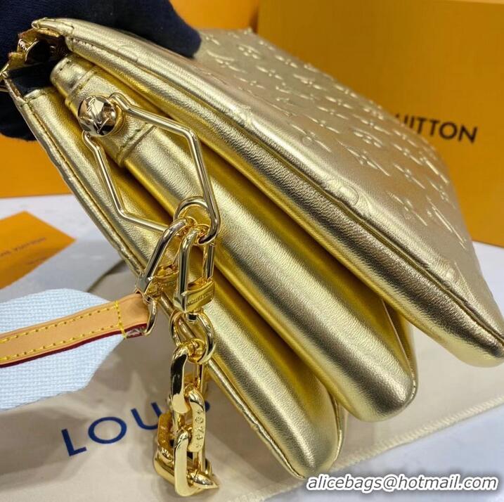 Grade Quality Louis Vuitton COUSSIN PM M57793 gold