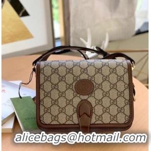 Reasonable Price Gucci Mini shoulder bag with Interlocking G 671620 Brown