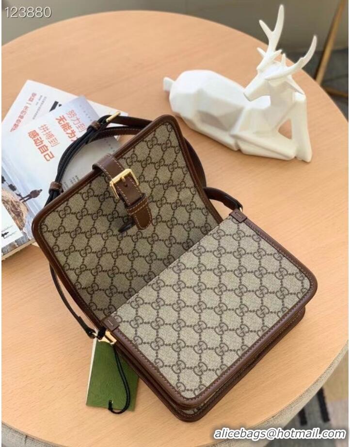 Reasonable Price Gucci Mini shoulder bag with Interlocking G 671620 Brown