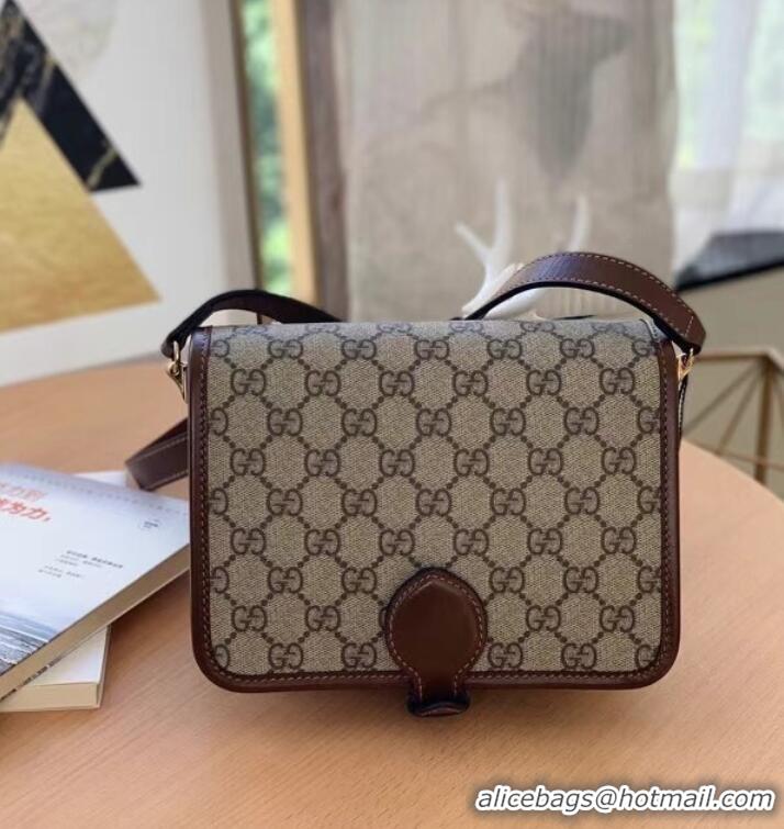 Reasonable Price Gucci Mini shoulder bag with Interlocking G 671620 Brown