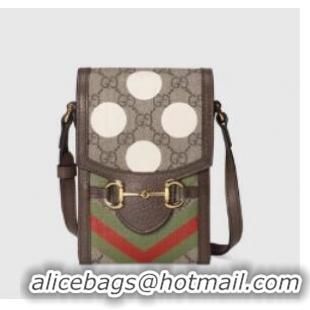 Buy Classic Gucci Horsebit 1955 mini bag 625615 Brown