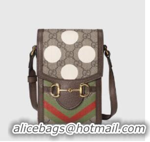 Buy Classic Gucci Horsebit 1955 mini bag 625615 Brown